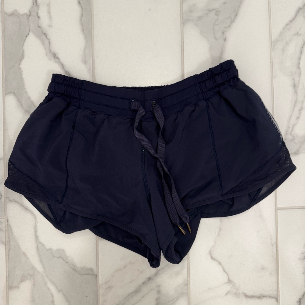 Lululemon navy running shorts
